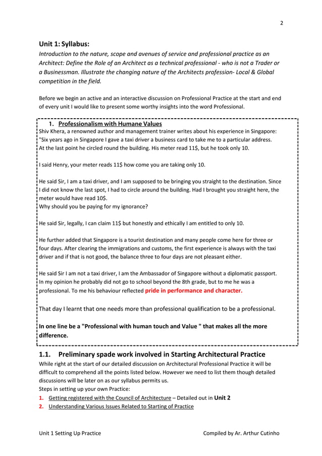 Unit 1 Setting Up Practice Compress Pdf