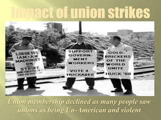 Homestead StrikeThe Homestead Strike one of the most violent strikes in U.S. history and was a major setback for unions. 