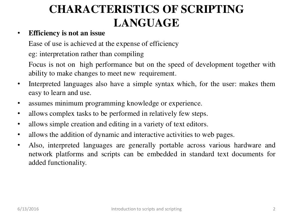 Unit 1-uses for scripting languages,web scripting