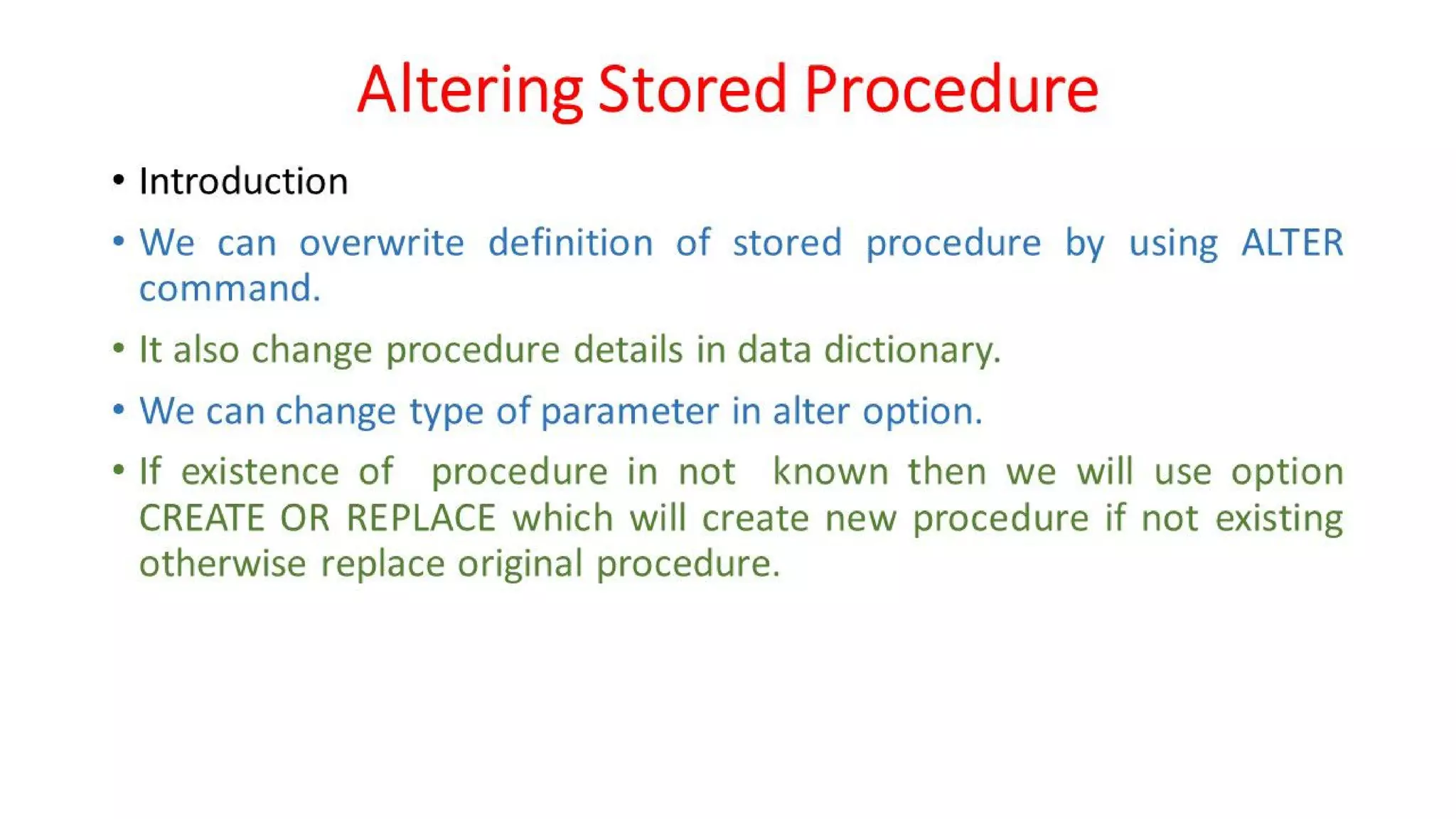 DBMS Unit - 10 - PL/SQL Concepts