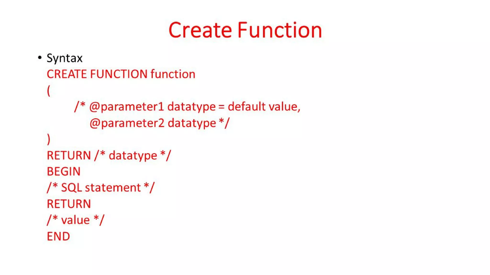 DBMS Unit - 10 - PL/SQL Concepts