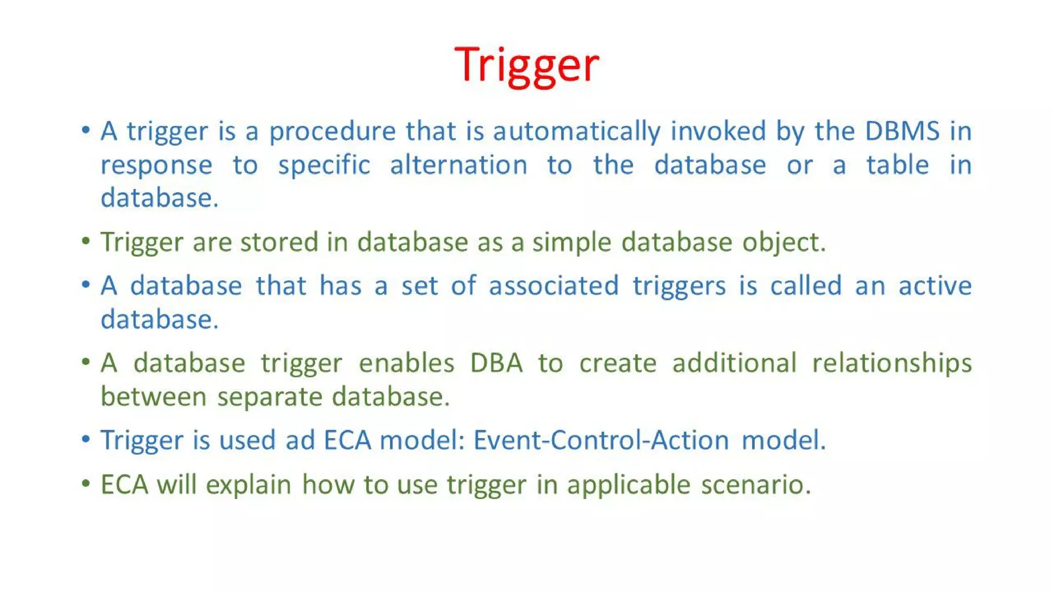 DBMS Unit - 10 - PL/SQL Concepts