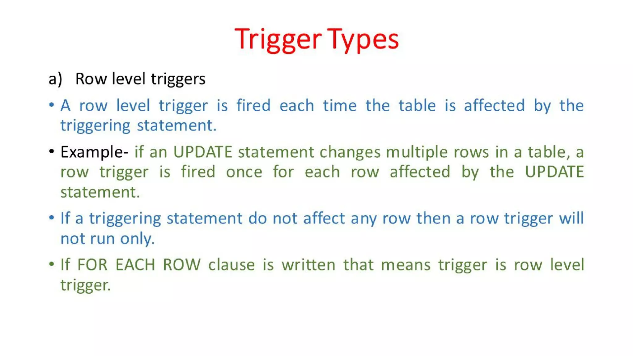 DBMS Unit - 10 - PL/SQL Concepts