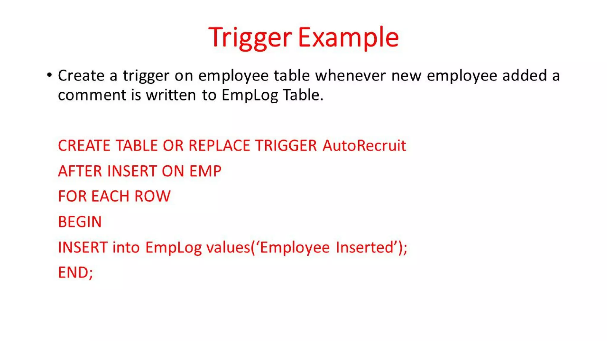 DBMS Unit - 10 - PL/SQL Concepts