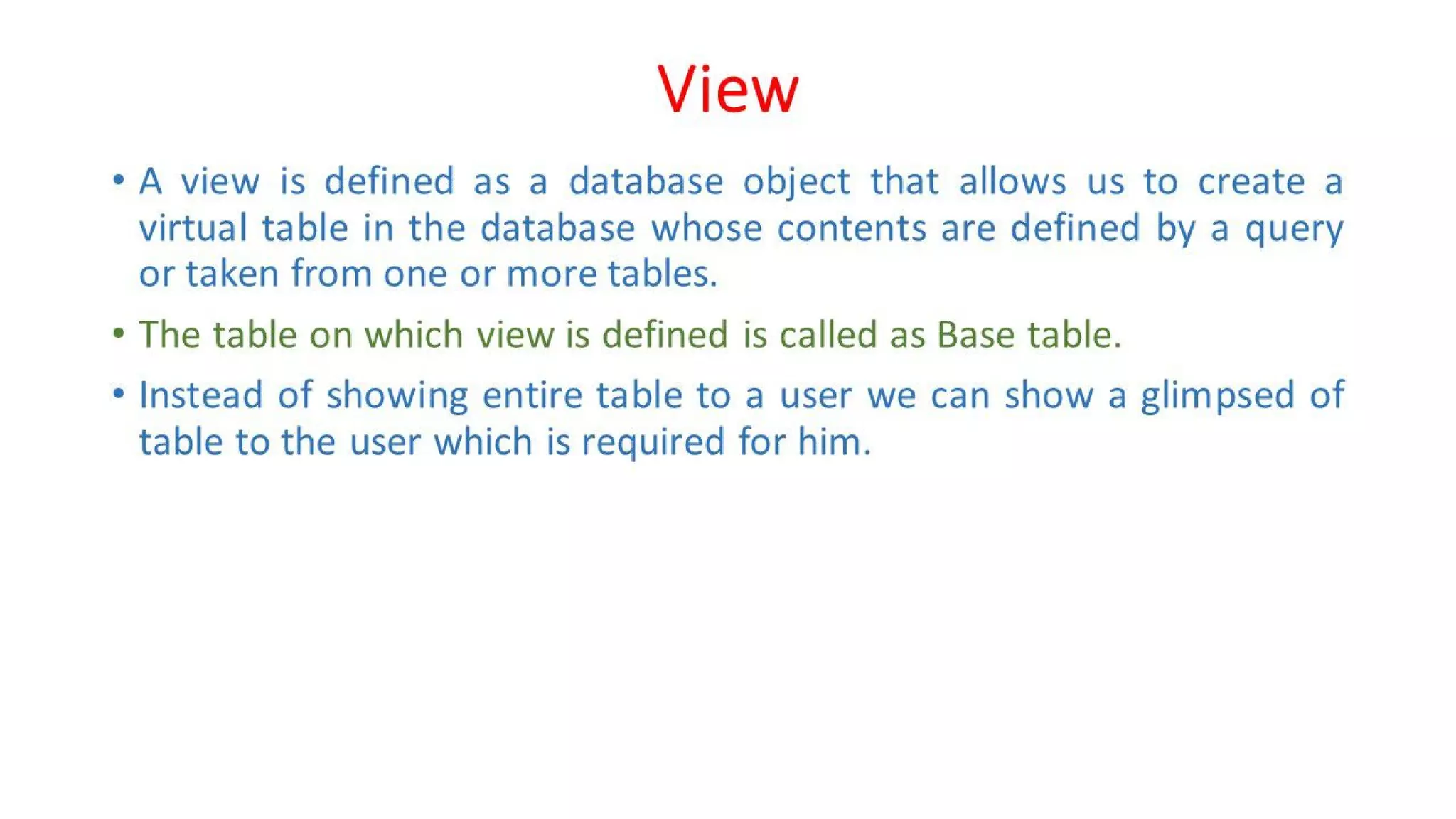 DBMS Unit - 10 - PL/SQL Concepts