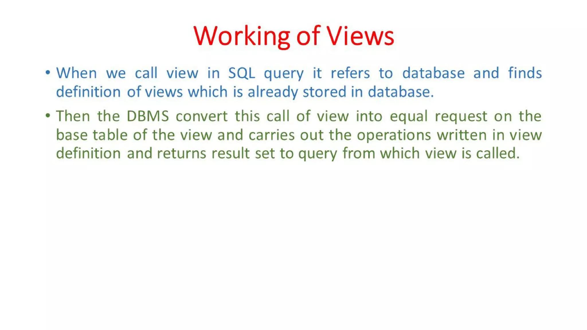 DBMS Unit - 10 - PL/SQL Concepts