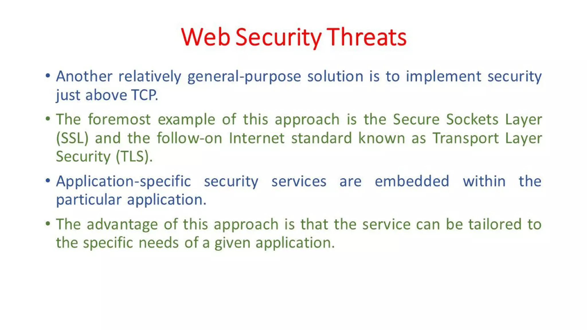 CNS - Unit - 10 - Web Security Threats and Approaches