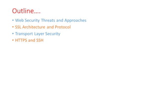 CNS - Unit - 10 - Web Security Threats and Approaches