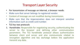 CNS - Unit - 10 - Web Security Threats and Approaches