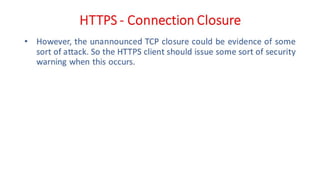 CNS - Unit - 10 - Web Security Threats and Approaches