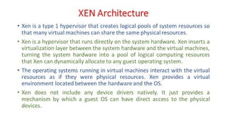OSV - Unit - 10 - Approaches to Virtualization
