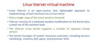 OSV - Unit - 10 - Approaches to Virtualization