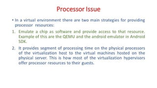 OSV - Unit - 10 - Approaches to Virtualization