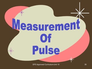 Measurement Of Pulse 