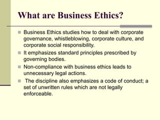 Universal Ethics Example UNIT- 10_Universal Ethics.pdf (Business Context) | PDF