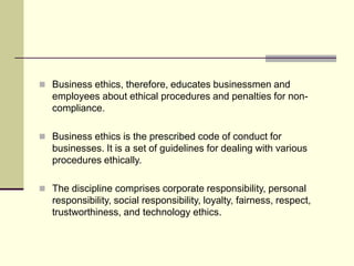 Universal Ethics Example UNIT- 10_Universal Ethics.pdf (Business Context) | PDF