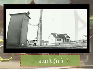 stunt (n.)
 