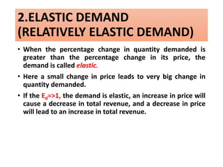 lesson 5 elasticity of demand & movement of demand... Lec 15 Elasticity of Demand | PPTX