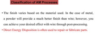 History Development of AM systems. Overview of Additive Manufacturing ...