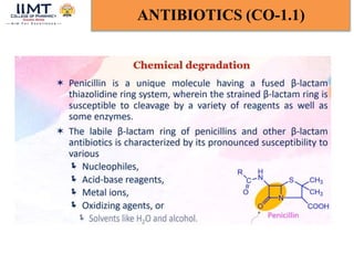 ANTIBIOTICS (CO-1.1)
 