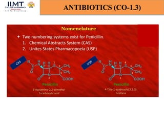 ANTIBIOTICS (CO-1.3)
 
