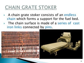 Stocker Chain STEAM POWER PLANT / THERMAL POWER PLANT | PPTX