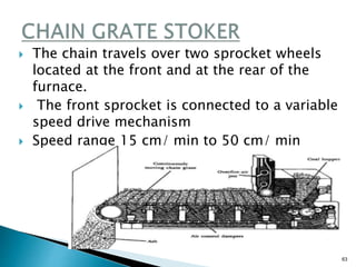 Stocker Chain STEAM POWER PLANT / THERMAL POWER PLANT | PPTX