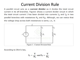 Current Division Rule
 