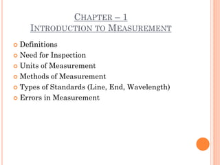 MEASUREMENT TECHNIQUES AND INSTRUMENTATION | PDF