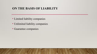 UNIT-1 company law.pptx Joint Stock Company, Meaning and Definition ...