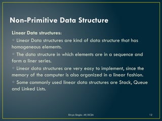 unit-1 Data structure (3).pptx Data structure And Algorithms | PPTX