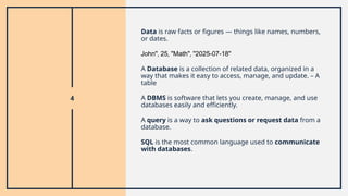 Unit-1 -Database System Concepts and Architecture | PPTX