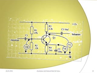 22/01/2011 disediakan oleh Rodzah Binti Hj Yahya 18
 