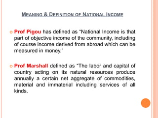 Define Immaterial Macro Economics Concepts & Importance for Economics | PPTX