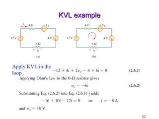 Basic Kvl Example basic electrical engineering ___ unit _1 | PPT