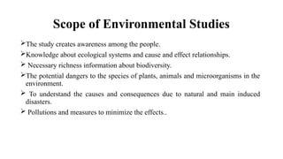 Comprehensive Introduction to Environmental Science and Protection | PPTX