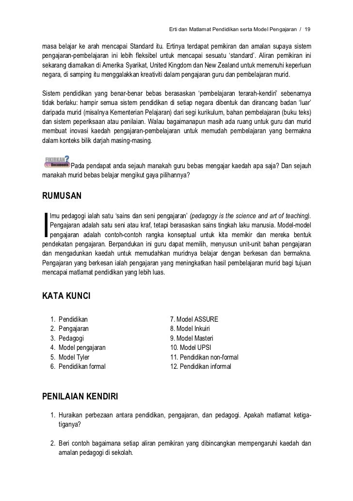 Unit 1 Erti Dan Matlamat Pendidikan