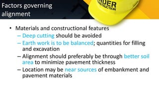 Highway planning and alignment | PDF
