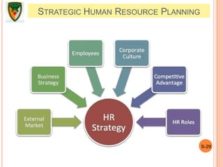 S-29
STRATEGIC HUMAN RESOURCE PLANNING
 