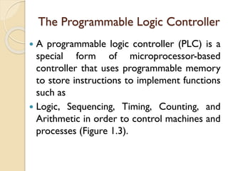 Plc Introduction.pdf Unit-1 Introduction TO PLC AND ITS COMPONENTS | PDF