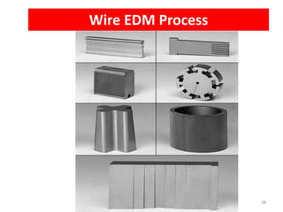 Wire EDM Process
38
 