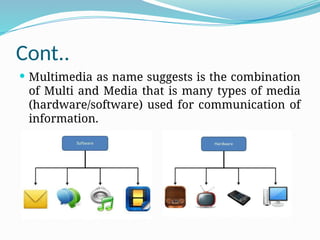 Unit-1 Introduction to multimedia tools and technology | PPTX