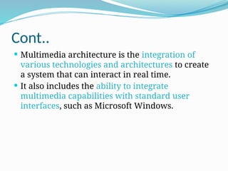 Unit-1 Introduction to multimedia tools and technology | PPTX