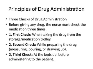 UNIT -1 INTRODUCTION TO PHARMACOLOGY- B.Sc.NURSING NOTES | PPTX