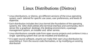 unit-1key fetures of linux of destubtions.pptx