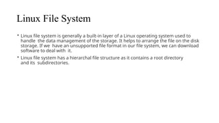 unit-1key fetures of linux of destubtions.pptx