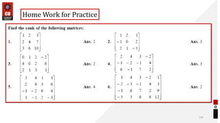 134
Home Work for Practice
 