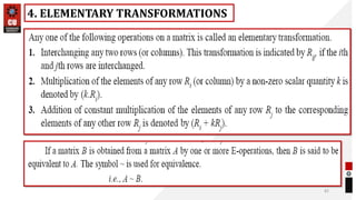 82
4. ELEMENTARY TRANSFORMATIONS
 
