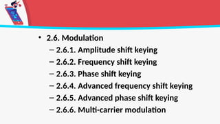 Mobile Communication - Modulation Techniques | PPTX