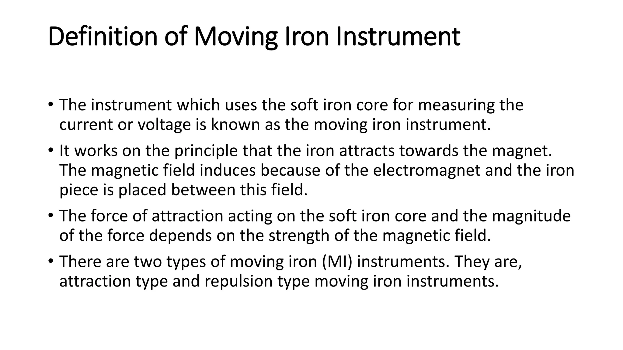 Introduction To Measuring Instruments UNIT-1_Measurements, Introduction to Measuring Instruments | PPTX